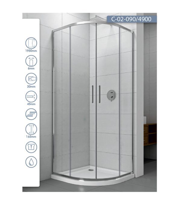 Tuš kabina C-02-4900 Concept Atlas