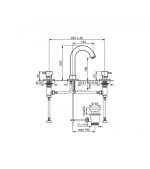 Ugradna baterija za lavabo Emmevi-Piper CR45033