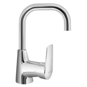 Baterija za lavabo MINOTTI potisna ravni izliv