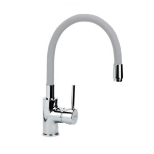 Baterija za sudoperu MINOTTI TUBO sa 2 cevi gibljiva lula plava