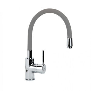 Baterija za sudoperu MINOTTI TUBO sa 3 cevi gibljiva lula rojal plava