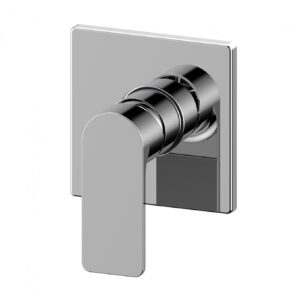 Termostatski set COPEN square matt black 2