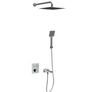 Termostatska baterija za tuš COPEN CoolTouch sa tuš setom hrom