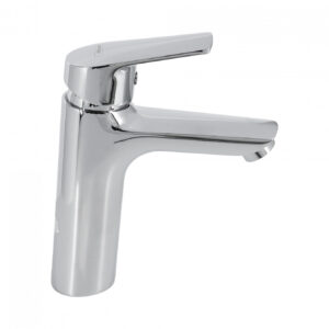 Baterija za lavabo MINOTTI potisna ravni izliv T/H