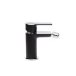 Baterija za bide MINOTTI STELA crna / hrom