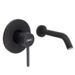 Ugradna baterija za lavabo MINOTTI TUBO DARK ELEGANCE sa izlivom 210mm