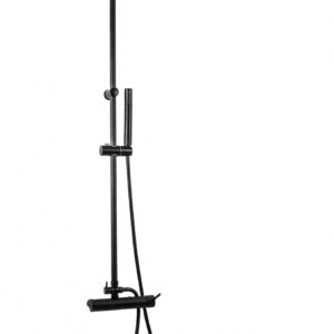 Baterija za tuš MINOTTI TUBO DARK ELEGANCE sa komplet usponskim tušem ruža fi250