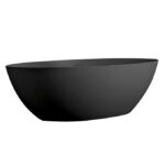 Kada samostojeća COPEN RITA 1700x800x580mm mat crna