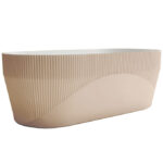 Kada samostojeća COPEN GINGER 1700x800x580mm bež/mat bela
