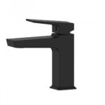 Baterija za lavabo MINOTTI QUADRA NEW mat crna