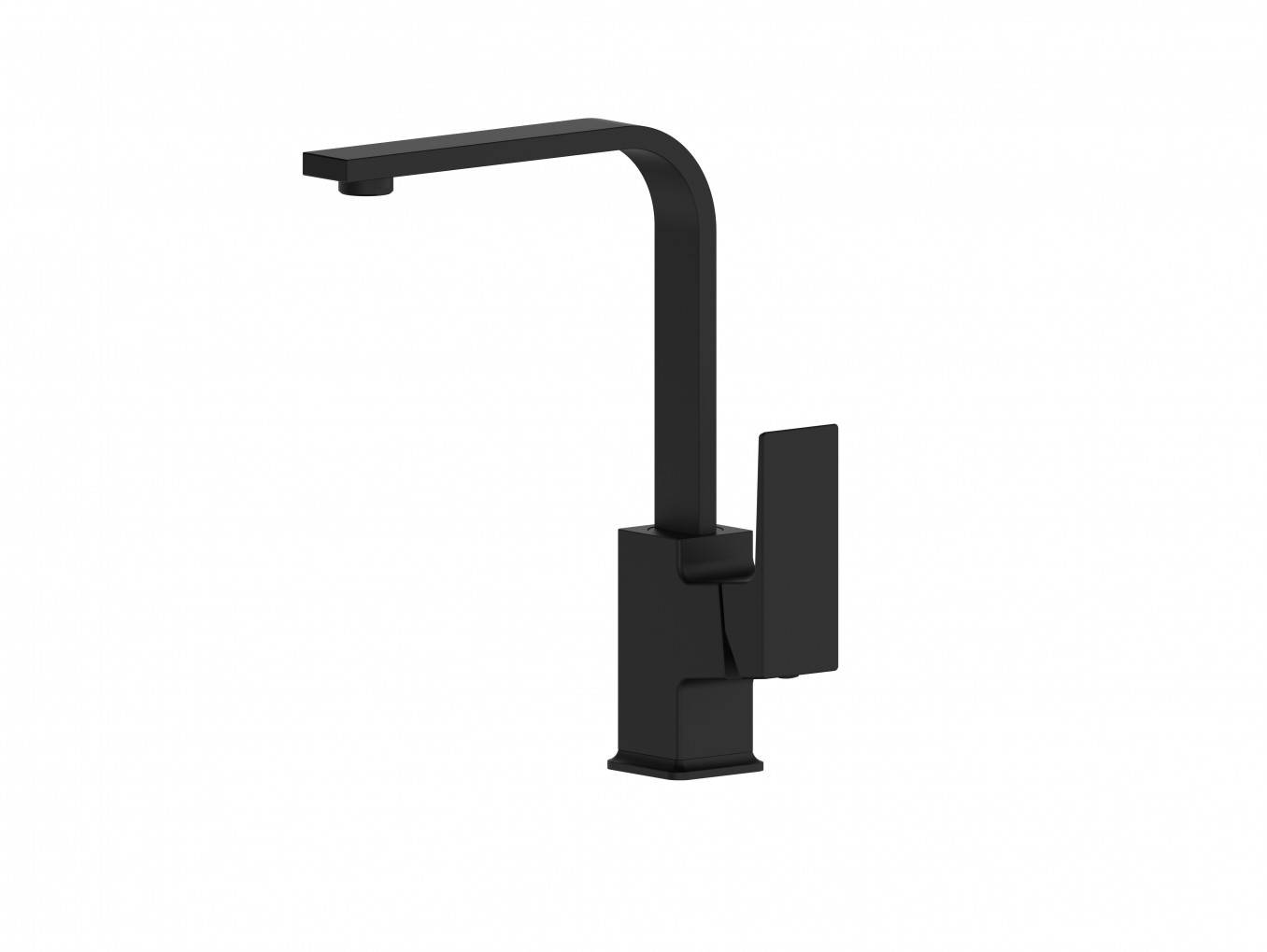 Baterija za sudoperu MINOTTI QUADRA NEW sa 3 cevi mat crna Baterija za sudoperu MINOTTI QUADRA NEW sa 3 cevi mat crna