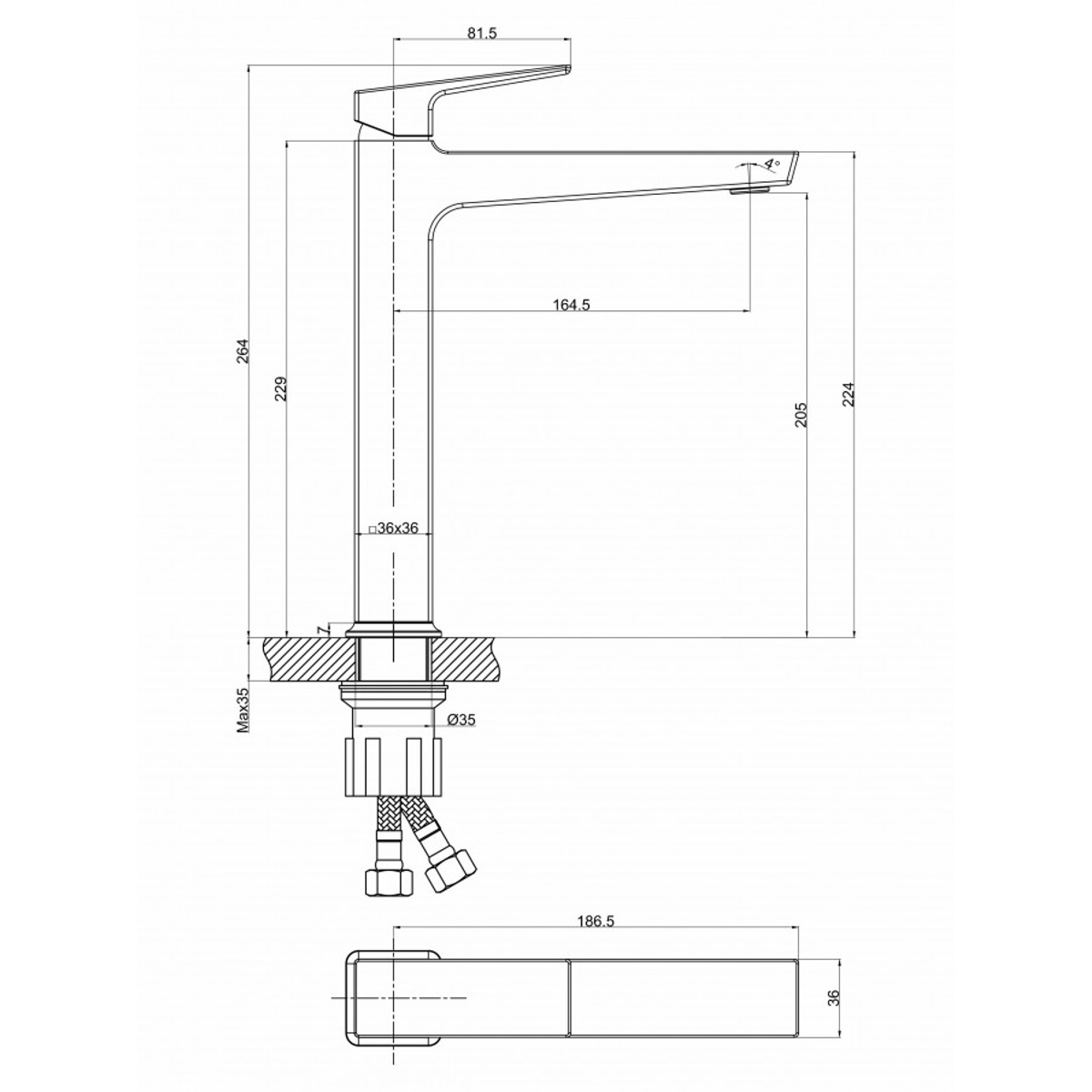 27285-20240912131405-mobile-1200-1200 Baterija za lavabo MINOTTI QUADRA NEW visoka