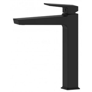 Baterija za lavabo MINOTTI QUADRA NEW visoka mat crna