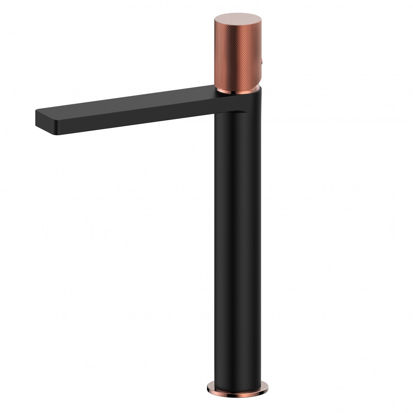 Baterija za lavabo visoka COPEN NOOK GRIP mat crna / rose gold Baterija za lavabo visoka COPEN NOOK GRIP mat crna / rose gold