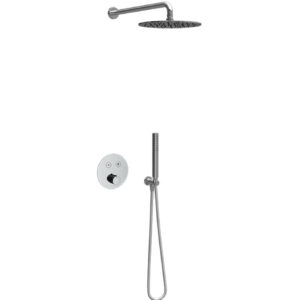 Termostatski set COPEN round hrom 1