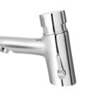Baterija za lavabo MINOTTI potisna ravni izliv T/H